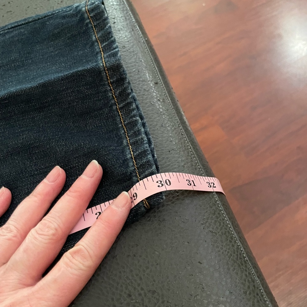 Ralph Lauren Saturday blue jeans size 14 cotton medium wash denim straight leg - Picture 12 of 16